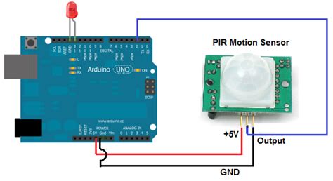 PIR and arduino