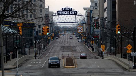 There are a lot of empty homes in Flint, Michigan