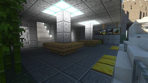 Subway Station in the Cliff Minecraft Map