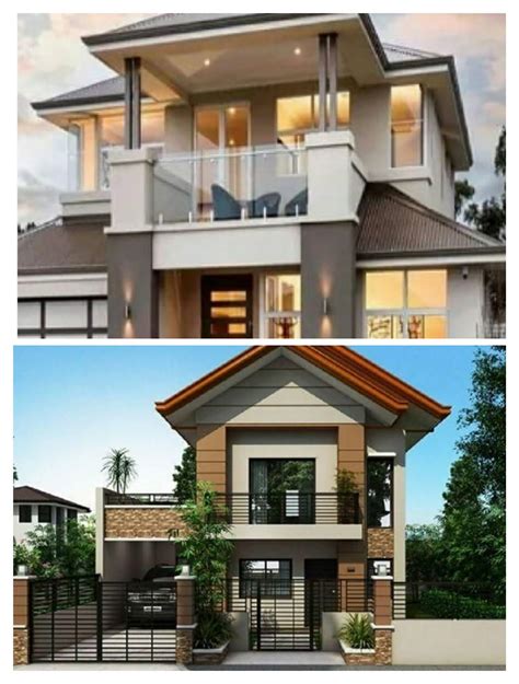 Filipino Low Cost 2 Storey House Design - Design Talk