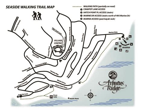 Trail-Map - Arbutus Ridge Active Adult Retirement Community