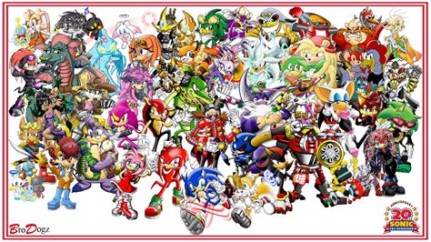 🔥 [50+] Sonic Characters Wallpapers | WallpaperSafari