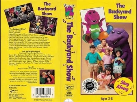 Barney The Backyard Show Vhs mp4 3gp flv mp3 video indir