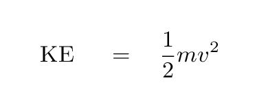 Kinetic Energy Formula - fasrnt