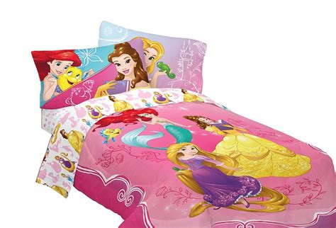 Princess Twin Full Size Comforter Disney Girls Kids Toddler Bedding ...