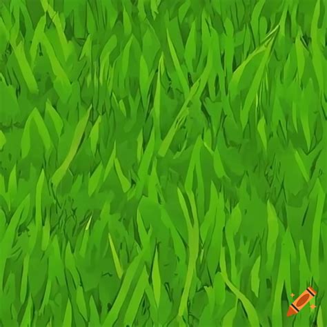 Cartoon grass texture for top down games on Craiyon