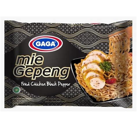 GAGA Mie Gepeng Goreng Lada Hitam 75g – Market Market