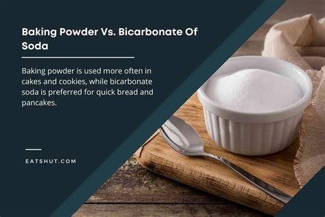 Baking Powder Vs Bicarbonate Of Soda