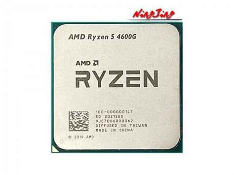 CPU AMD RYZEN 5 4600G 3.7GHZ - Max Frame