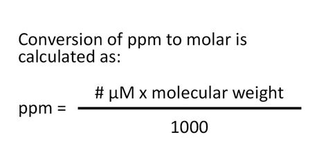 Querer alabanza Tractor millimolar to molar calculator probabilidad ...