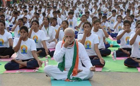 'In a World of Fear, Yoga Gives Courage': PM Modi on International Yoga Day