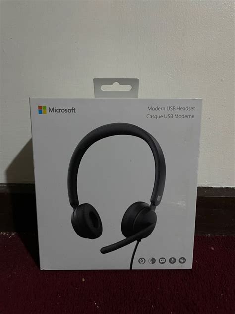 Microsoft Headset USB, Audio, Headphones & Headsets on Carousell