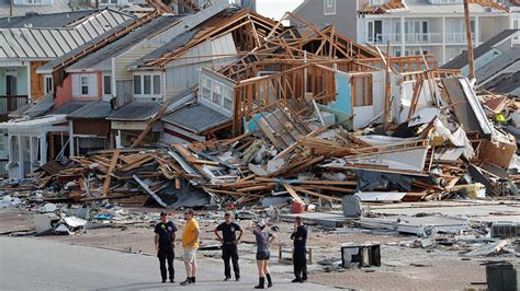 Hurricane Michael's damage in Mexico Beach, Florida, captured on drone ...