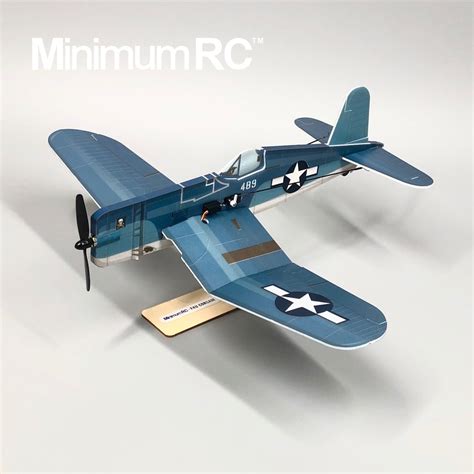 F4U Corsair 360mm profile scale micro 4CH RC aircraft kit