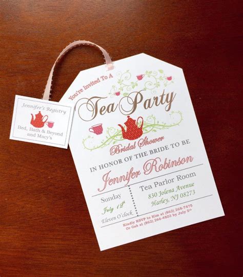 21+ Tea Party Invitation Designs - Word, PSD, AI | Design Trends ...