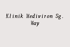 Klinik Mediviron Sg. Way, Clinic in Petaling Jaya