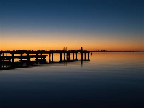 Free stock photo of jetty, sunset