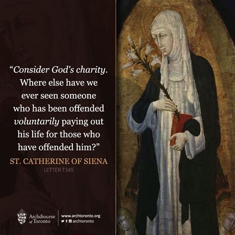 St. Catherine of Siena, pray for us! #feastday | Saint quotes catholic ...