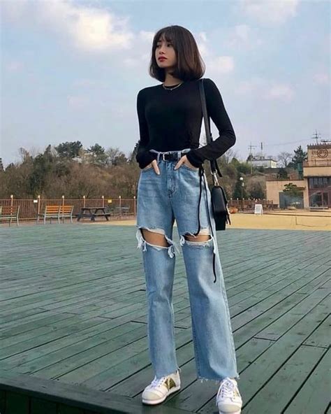 Casual Aesthetic Korean Outfits | Dresses Images 2022