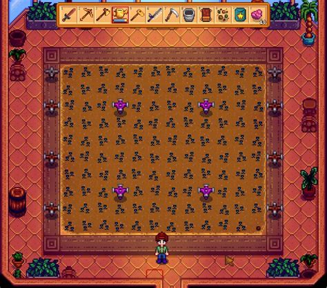 Guide :: Most Usable Greenhouse Area | Stardew valley layout, Stardew ...