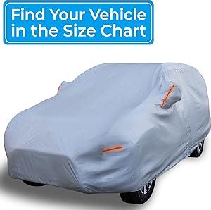 EzyShade 10-Layer Waterproof Car Cover. See Vehicle Size-Chart for ...