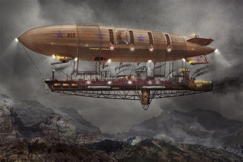 Steampunk Airship