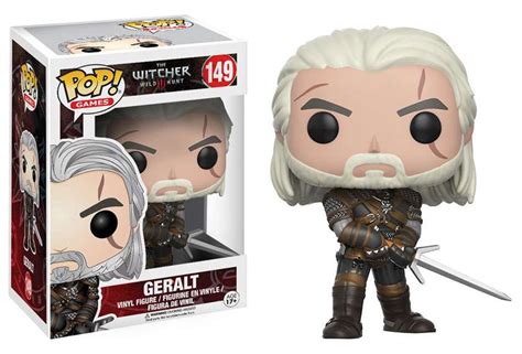 Funko The Witcher 3 Wild Hunt Funko POP Games Geralt Vinyl Figure 149 ...