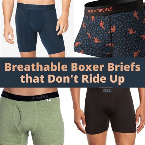 5 Best Breathable Boxer Briefs that Don't Ride Up.