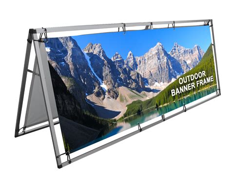 Large Outdoor Banner Frame | Banners.com