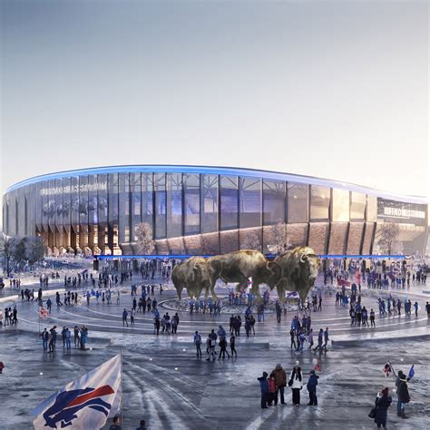 Buffalo Bills stadium by Populous will be "intimate yet intimidating ...