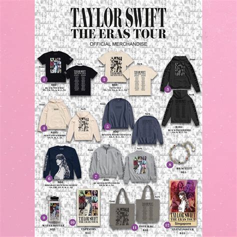 Souvenirs galore! Here's how much Taylor Swift's 'Eras Tour ...