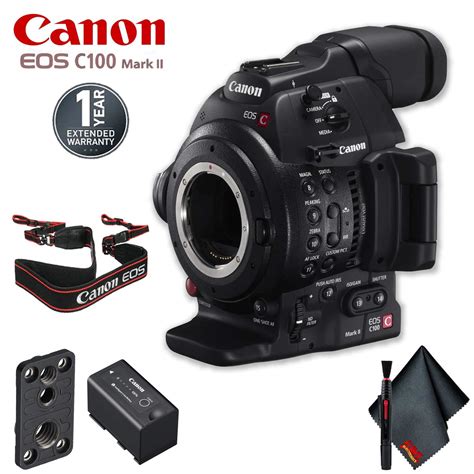 Canon EOS C100 Mark II Cinema EOS Camera +Dual Pixel CMOS AF (Body Only ...