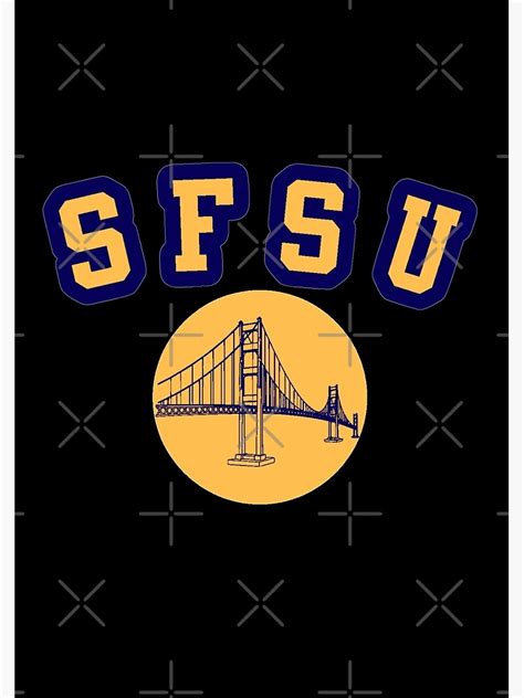 "San francisco state university logo" Poster for Sale by TheArtExplorer ...