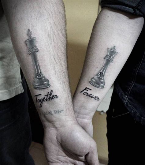 30+ King and Queen Tattoos | Chess tattoo, Chess piece tattoo, Queen ...