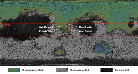 Candidate landing sites selected for ESA Mars rover – Spaceflight Now