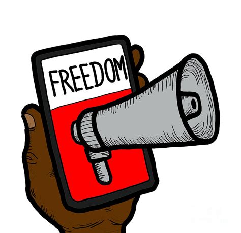 Freedom of Speech Internet Black Lives Matter Digital Art by Nalidsa ...