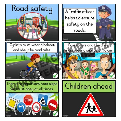 Road Safety - Life Skills theme (PDF) - Teachakid