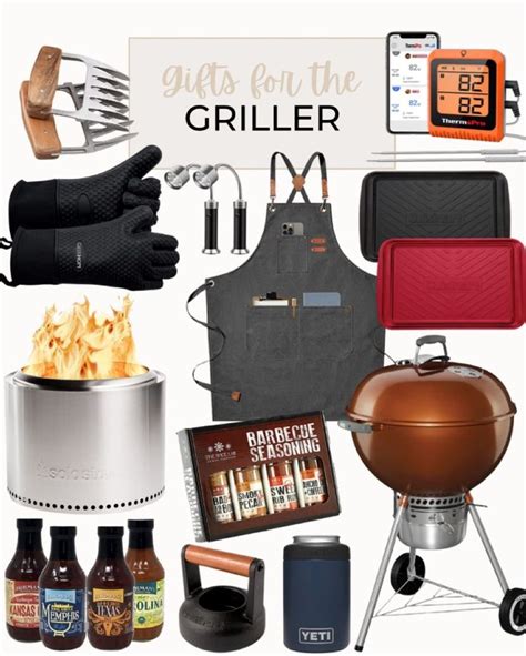 Gifts for the Griller | Barbecue gift, Grilling gifts, Bbq gift basket