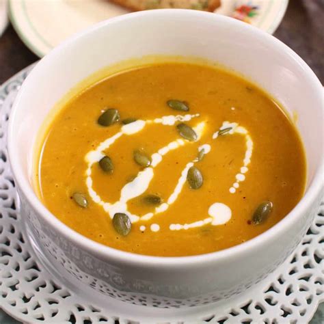 Easy Pumpkin Soup Recipe - Single Serving - One Dish Kitchen