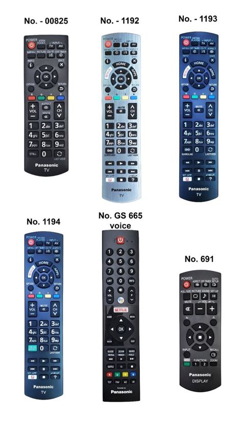 Panasoic Panasonic LCD/ LED TV Remote Control at Rs 499 in Mumbai | ID ...