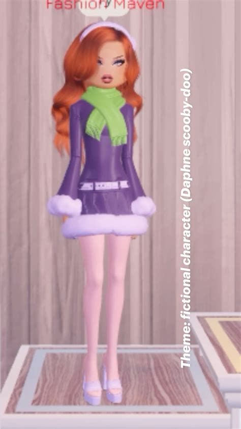 Dress to impress Theme: fictional character (Daphne scooby-doo) in 2024 ...