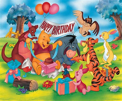 Happy Birthday Pooh | Tigger Winnie the Pooh