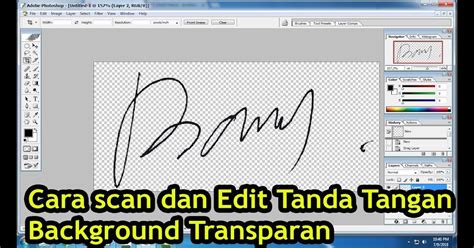 Cara Menempel Scan Tanda Tangan Di Excel Imagesee - Riset