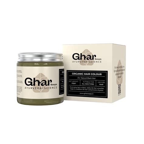 Buy Ghar Soaps Organic Hair Color For Men & Women A Combination Of ...