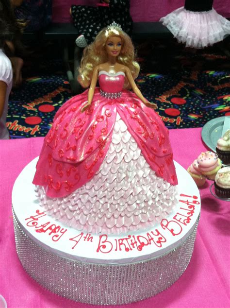 Barbie birthday cake | Barbie birthday cake, Barbie doll cakes, Barbie cake