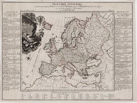 18th Century Europe Map | secretmuseum