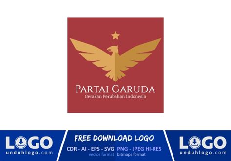 Logo Partai Garuda - Download Vector CDR, AI, PNG.