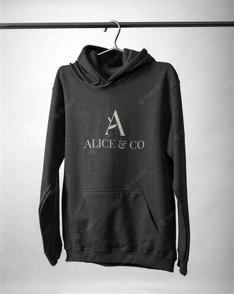 Premium PSD | Front view of hoodie mockup design isolated