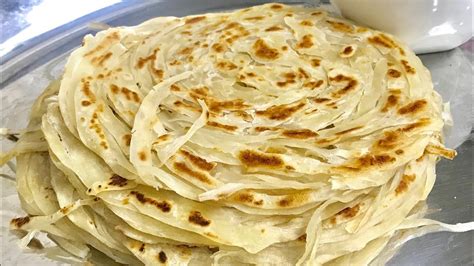 Flaky layered paratha recipe | Kerala parotta recipe - YouTube ...