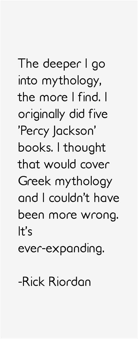 Rick Riordan Quotes. QuotesGram